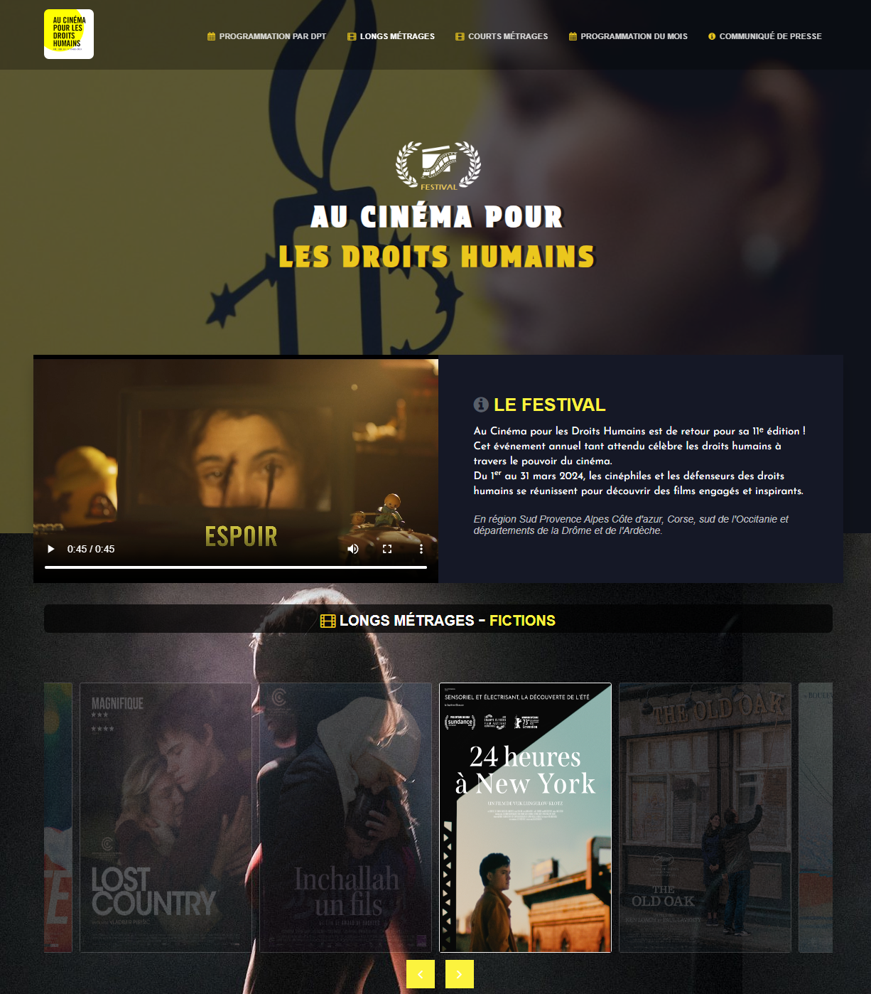 Festival Amnesty International Au Cinéma pour Les Droits Humains
